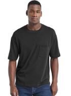 Gap Men Heavyweight Crewneck Pocket Tee - True Black