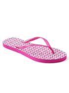 Gap Women Print Flip Flops - Pink Floral