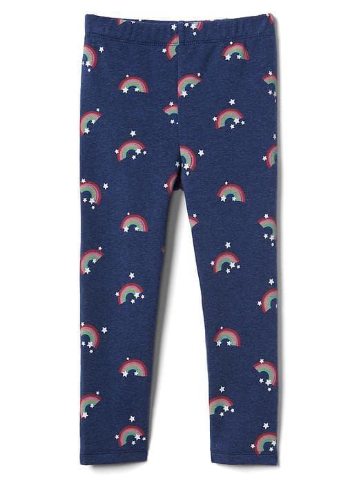Gap Print Soft Terry Capris - Rainbow