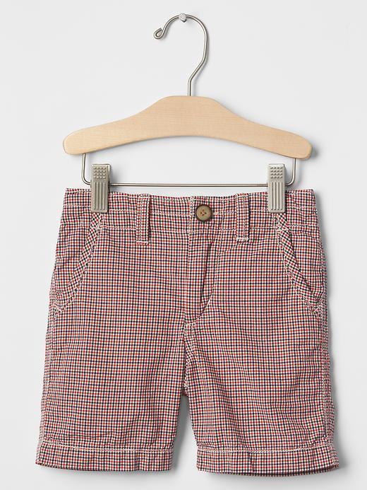 Gap Americana Flat Front Shorts - Holly Berry