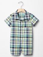 Gap Plaid Short One Piece - Plaid