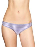Gap Low Rise Bikini - Lavender Stripe