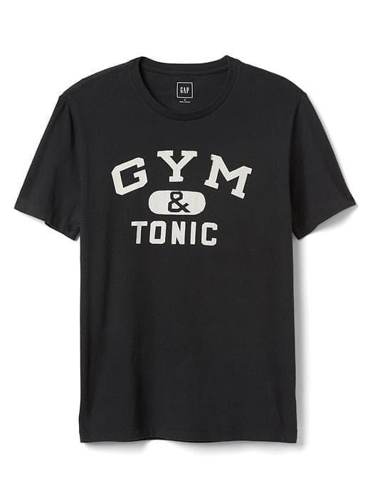 Gap Men Short Sleeve Graphic Tee - Gym And Tonic