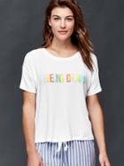 Gap Women Modal Mix And Match Tee - White