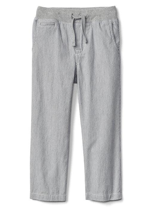 Gap Railroad Stripe Pull On Pants - Blue