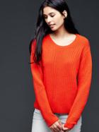 Gap Dolman Pullover Sweater - Orange Pop