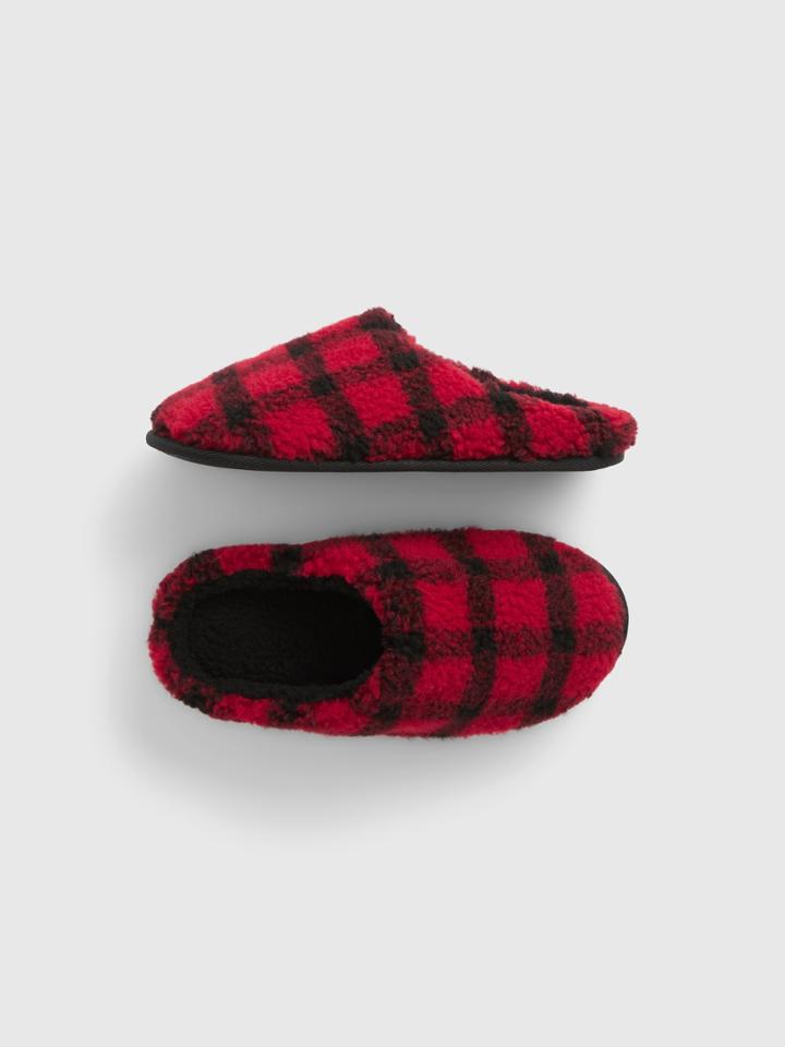 Kids Sherpa Slippers