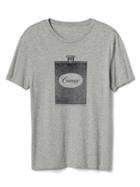 Gap Men Courage Flask Crewneck Tee - New Heather Grey