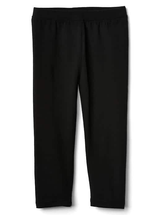Gap Stretch Jersey Capris - True Black