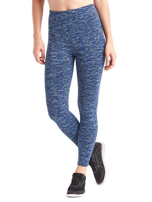 Gap Women Gapfit Blackout Technology Gfast Spacedye High Rise Leggings - Multi Stripe