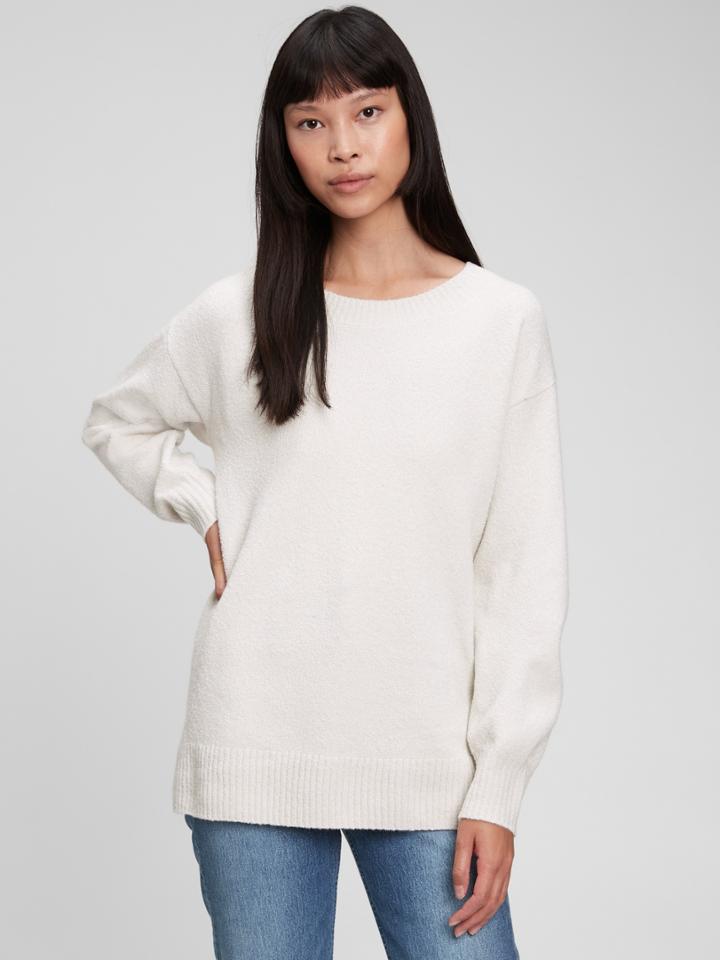 Slouchy Crewneck Sweater