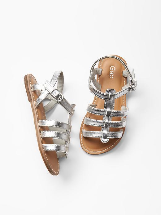 Gap Gladiator Sandals - Silver
