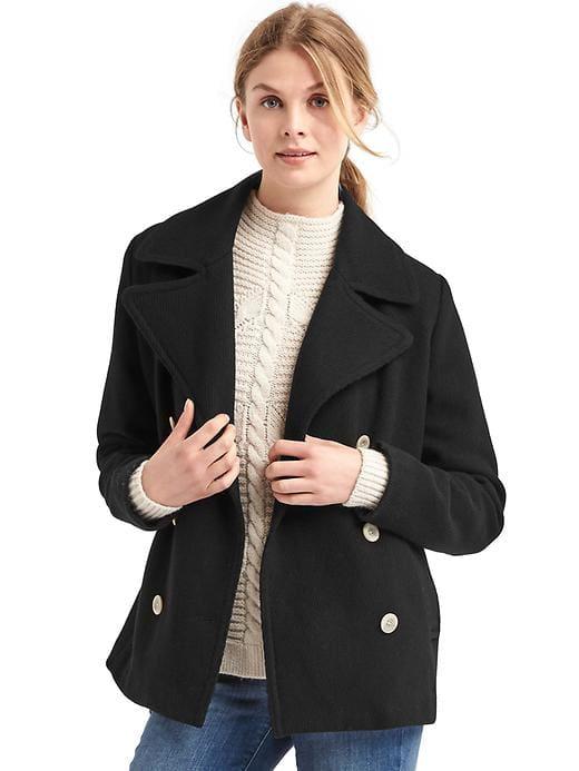 Gap Women Classic Peacoat - True Black