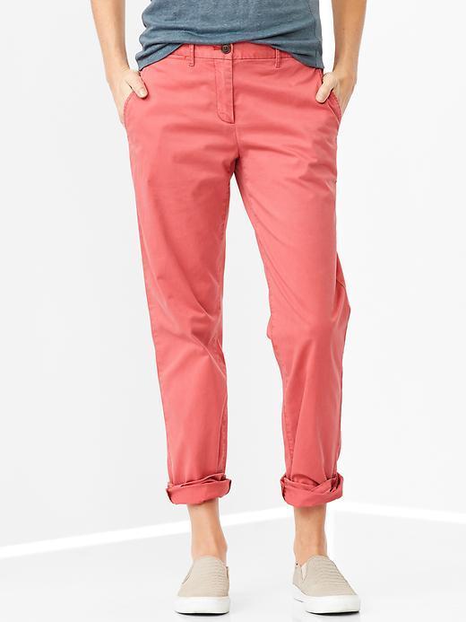 Gap Broken In Straight Khakis - Autumn Rose