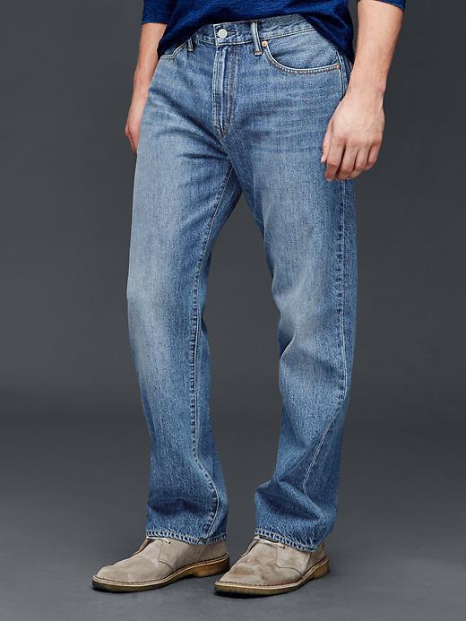Gap Men Original 1969 Relaxed Fit Jeans - Light Authentic