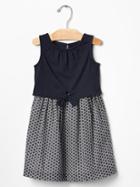 Gap Knot Two Piece Dress - Blue Galaxy