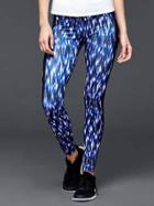 Gap Women Gapfit Gfast Multi Print Leggings - Blue Print