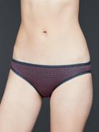 Gap Women Low Rise Bikini - Dots Holly Berry