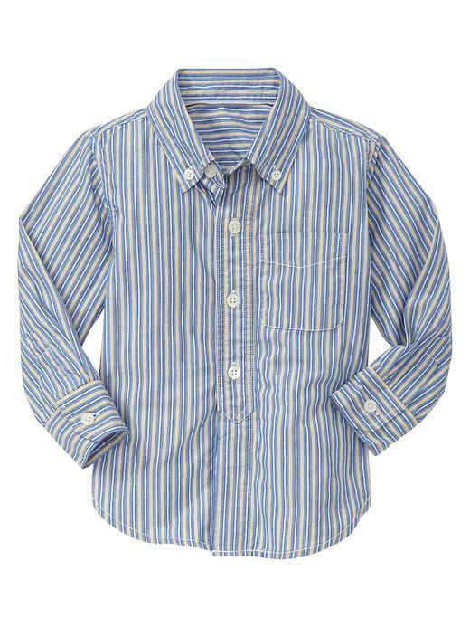 Gap Striped Popover Shirt