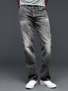 Gap Men 1969 Straight Fit Jeans Pavement Wash - Pavement Grey