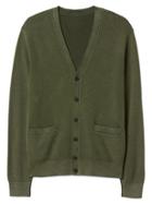 Gap Men Lightweight Cardigan - Black Moss