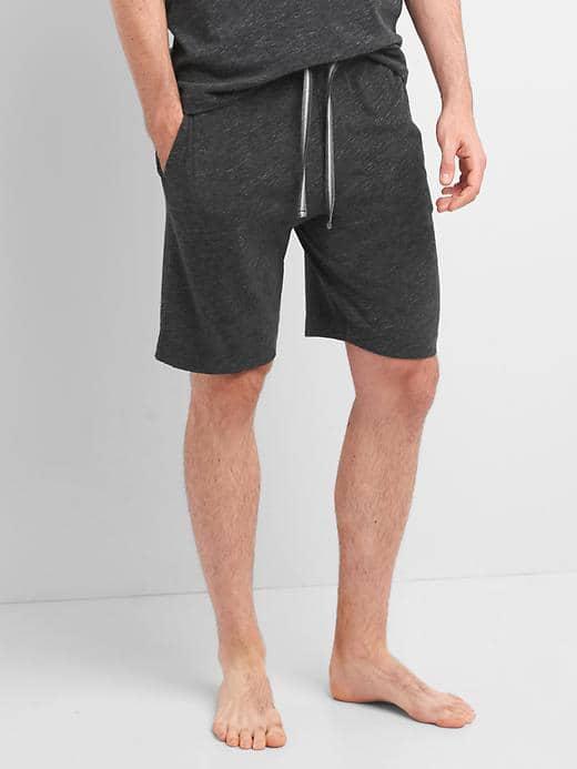 Gap Women Brushed Jersey Shorts - Charcoal Heather