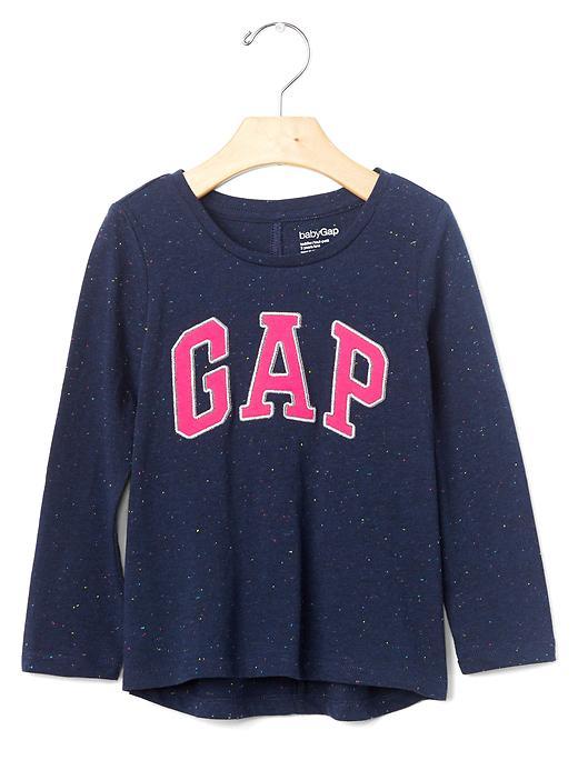 Gap Logo Hi Lo Tee - Blue Galaxy