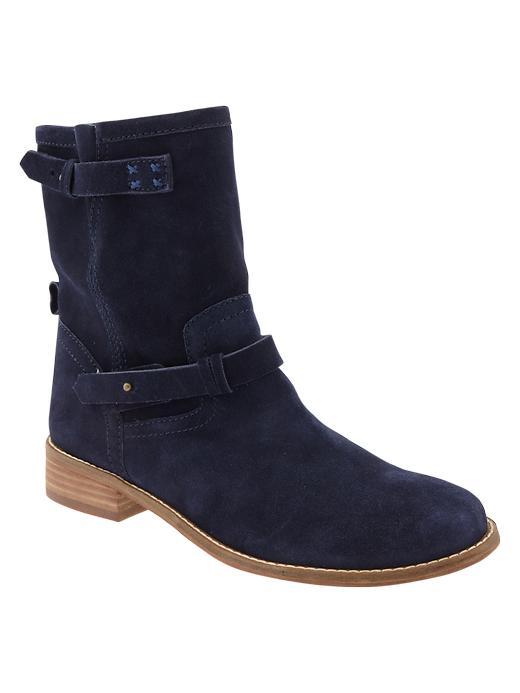 Gap Suede Biker Boots