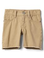 Gap Stretch Denim Shorts - Cargo Khaki