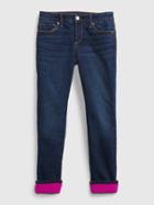 Kids Lined Skinny Jeans With Washwell 3