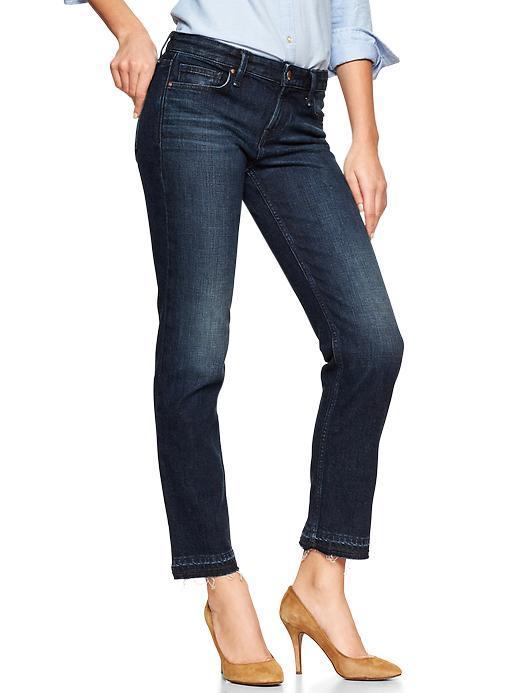 Gap 1969 Real Straight Skimmer Jeans - Langer Wash
