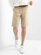 Gap Men Vintage Wash Shorts 12 - Iconic Khaki