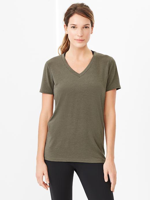 Gap Gapfit Breathe V Neck T - Sherwood Forest