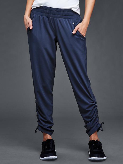 Gap Cinch Leg Studio Pants - True Indigo
