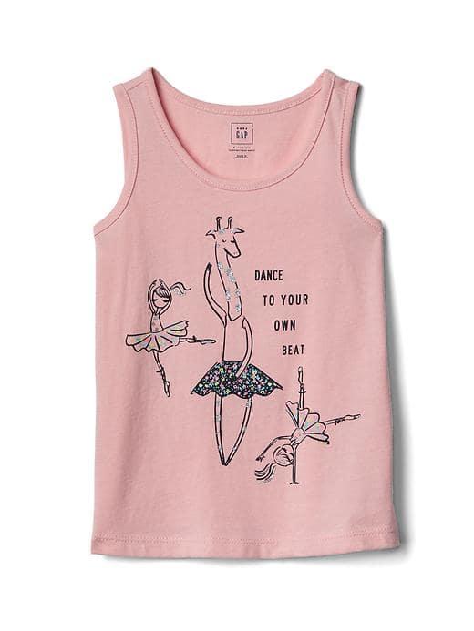 Gap Graphic Tank - Giraffe