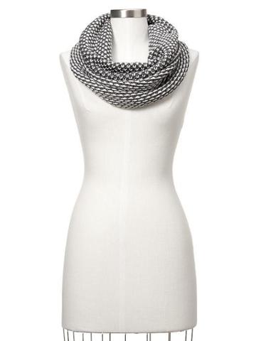 Gap Textural Cowl Infinity Scarf - Heather Gray