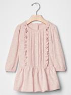 Gap Slub Pintuck Dress - Milkshake Pink