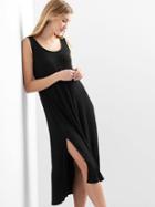 Gap Women Softspun Sleeveless Maxi Dress - True Black
