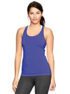 Gap Gapfit Breathe Heathered Tank - Neon Deep Blue