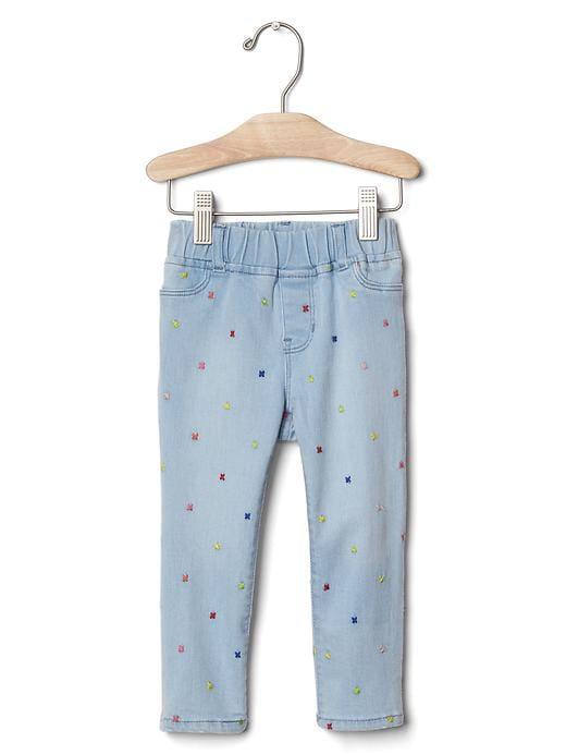 Gap 1969 Embellished High Stretch Jeggings - Embroidery