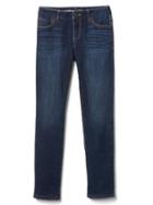 Gap 1969 Jersey Lined Stretch Straight Jeans - Denim