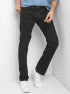 Gap Men Straight Fit Jeans - Black