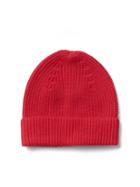 Gap Men Ribbed Beanie - Pure Red