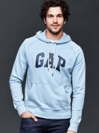 Gap Men Logo Pullover Hoodie - Sail Blue