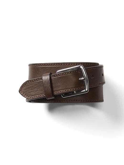 Gap Men Harness Buckle Belt - Brown