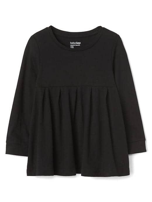 Gap Long Sleeve Jersey Tunic - True Black