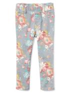 Gap High Stretch Floral Jeggings - Pink Soft Floral