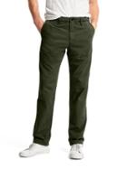 Gap Men Vintage Washed Straight Fit Khakis - Dark Green