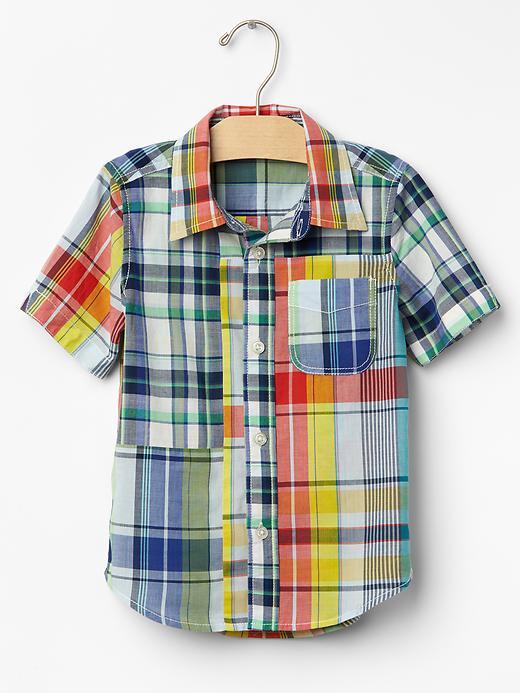 Gap Multi Plaid Shirt - Multi