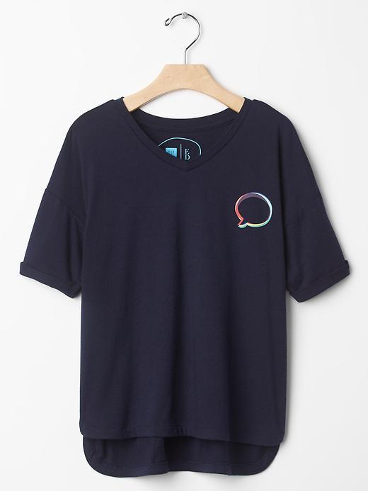 Gap Gapkids X Ed Hi Lo Tee - Dark Night